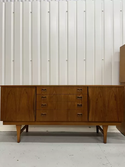 mid century vintage teak sideboard