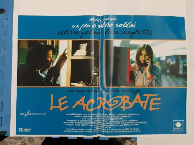 Lotto 4 fotobuste originali "Le acrobate" (1997, di S. Soldini, con V. Golino)