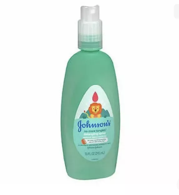 JOHNSON'S No More Tangles Detangling Spray 10 Oz