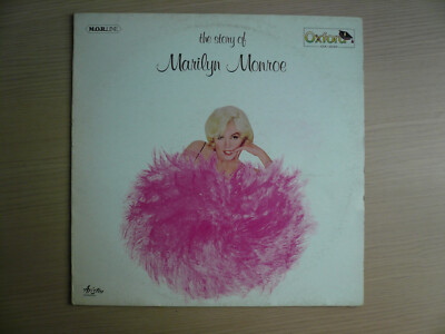 RICORDI LP NUOVO RARO OXFORD ARISTON THE MARILYN MONROE "THE STORY OF... 