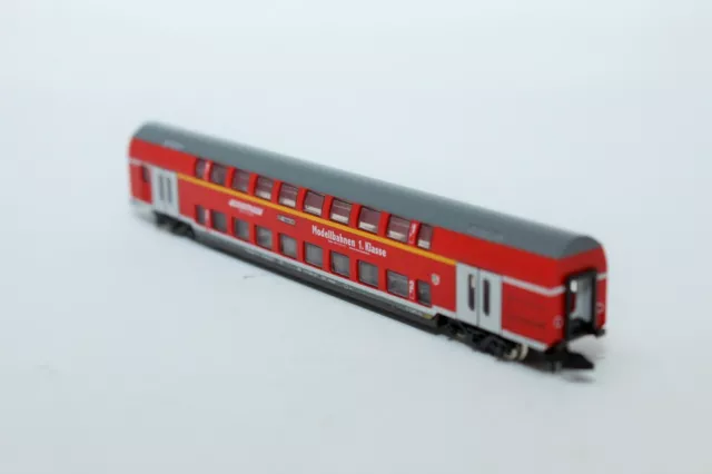 Z Scale Marklin Mini-Club 87295 Eurotrain Passenger Car Double Deck car DB 3