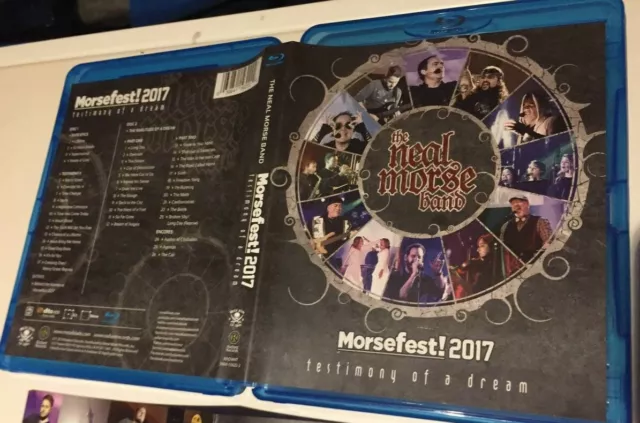 The Neal Morse Band Neal Morse Morsefest 2017 The Testimony Of A Dream 2 Blu-ray