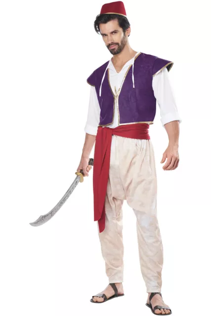 California Costume ARABIAN FOLK HERO/ADULT Adult Men halloween o sz Small/Medium