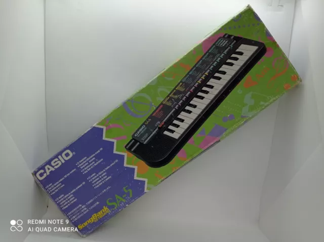 Clavier Casio vintage SA-5 Synthétiseur