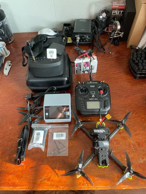 Custom RTF FPV Drone Kit - Googles - Controller - Hobbymate Duo Pro Charger Custom RTF FPV Drone Kit - Googles - Controller - Hobbymate Duo Pro Charger