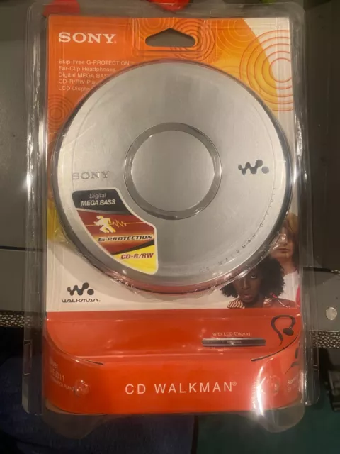 Sony Walkman Personal Portble CD Player D-EJ011 G-Protection Skip Free Mega Bass
