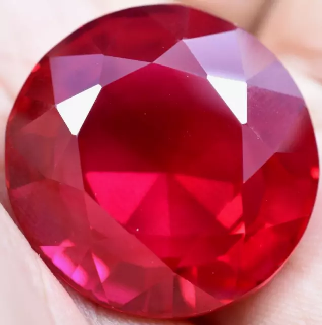 Natural 86.35 Ct Mogok Pink Huge Ruby  Sparkling GGL Certified Treated Gemstone