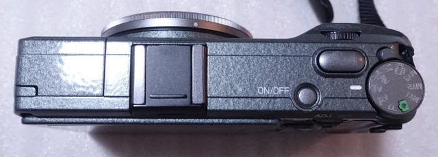 "Near Mint" Ricoh GR Limited Edition Digital Camera Metallic Green 3500 Shots 3
