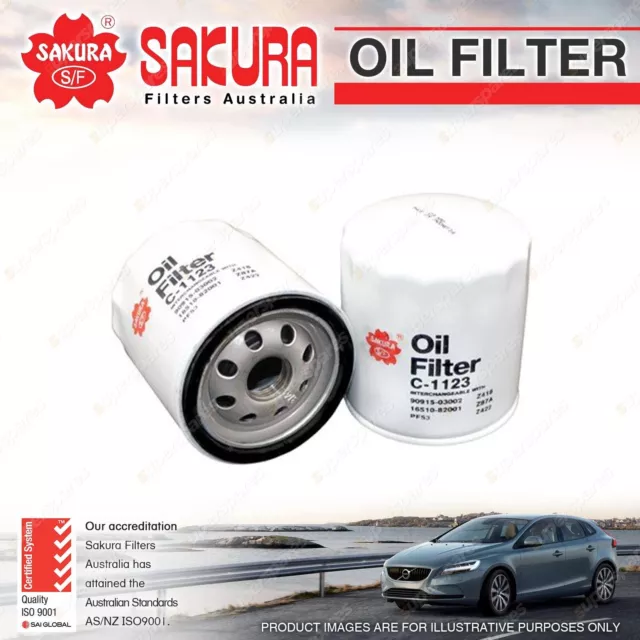 Sakura Oil Filter for Toyota GRANVIA RCH11 VCH10 VCH10 16 VCH16 VCH22 VCH28