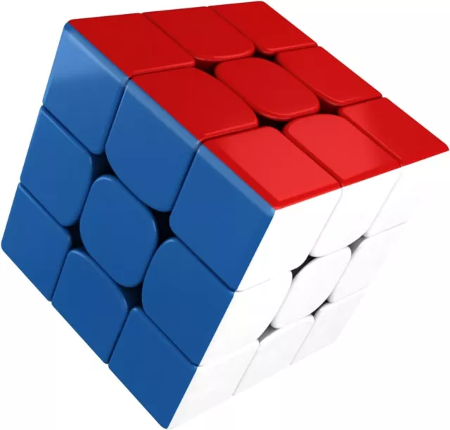 Rubik's Cube 3x3x3 Fibre de verre / Cube magique pour enfant jeu de réflexion