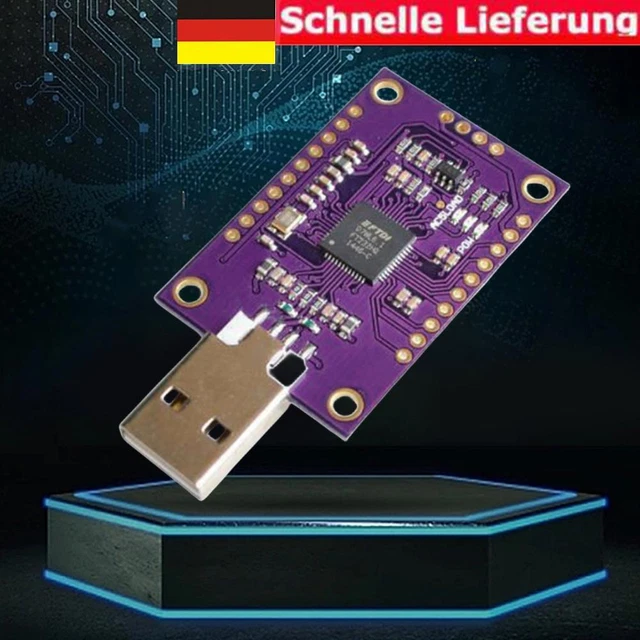 FT232H USB TO JTAG UART FIFO SPI I2C Adapter High Speed Multifunction ...