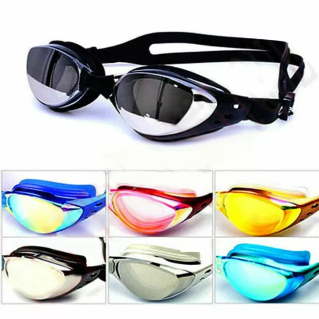 New Non-Fogging Anti UV Swimming Swim Goggle Glasses Adjustable EyeProtect Adult