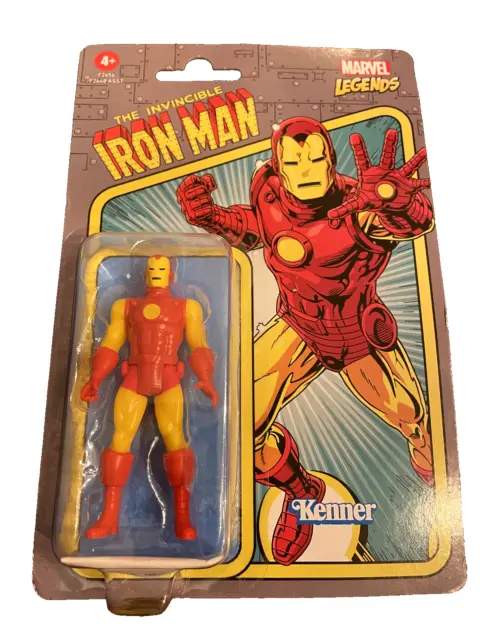 The Invincible IRON MAN action figure Marvel Legends HASBRO KENNER 2021, NEW