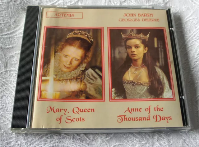 John Barry Georges Delerue Mary Queen of Scots & Anne of a thousand days CD