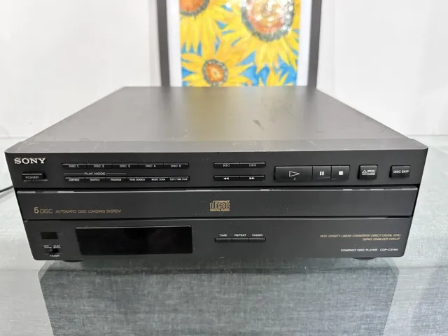 Sony CDP-C311M Compact 5 Disc CD Player Vintage Retro Hifi Separate