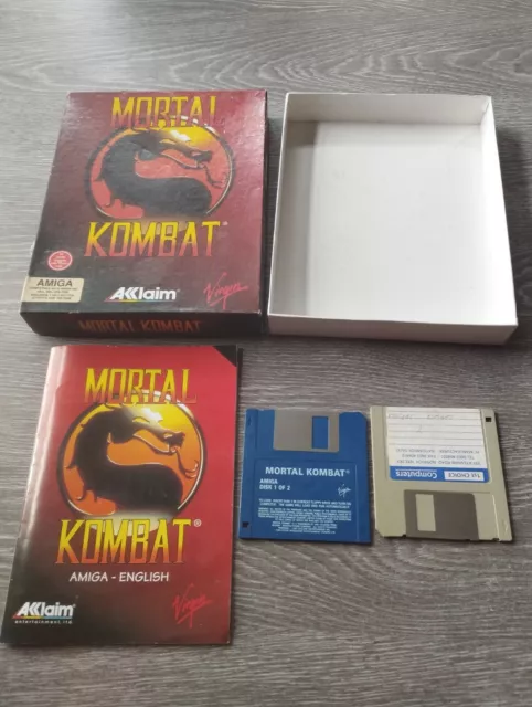 Mortal Kombat - Commodore Amiga - Boxed CIB -  ENGLISH