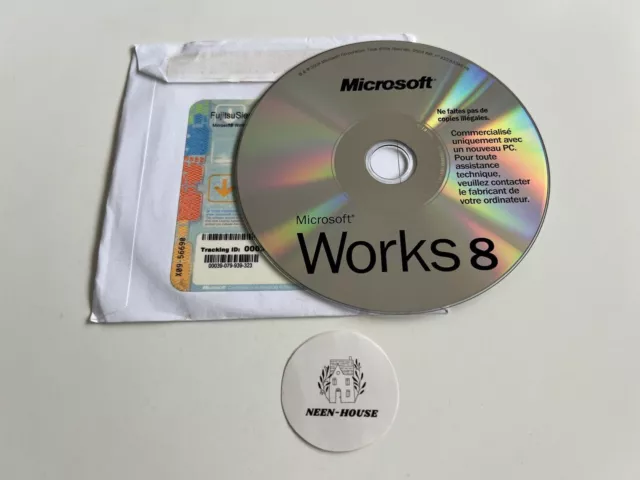 MICROSOFT WORKS 8 - Logiciel PC OEM - FR - 1 CD