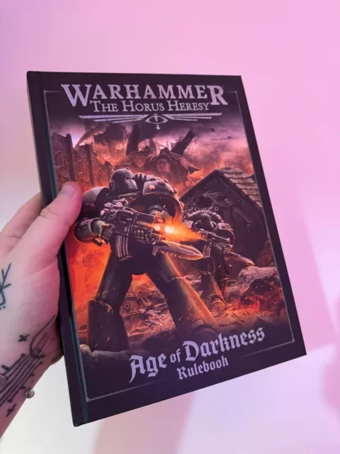 Warhammer The Horus Häresie Zeitalter der Dunkelheit Regelbuch Hardcover Buch