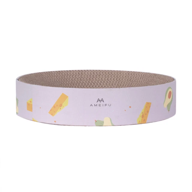 Smerigliatrice artigli per gatti resistente all'usura animale domestico gatto tabellone portatile rotondo