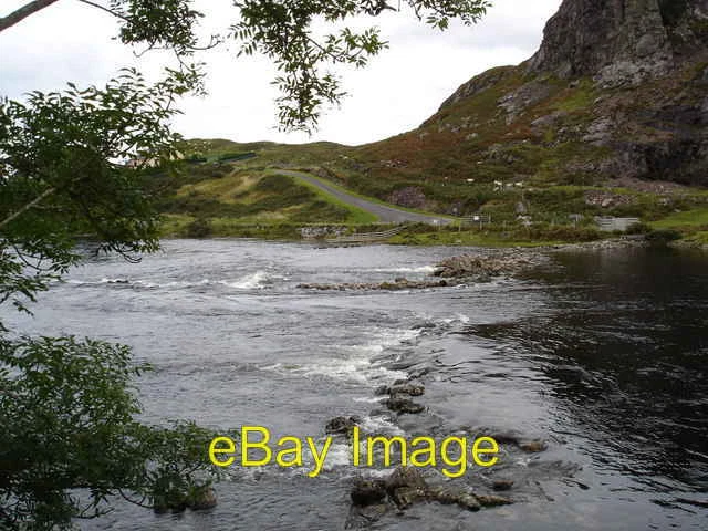Photo 6x4 Weir on River Ewe Pool Crofts This is the reverse shot for [[75 c2006