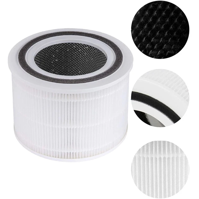 Kit Filtro SPARES2GO Per Blueair Blue Pure 411, 3210 E Joy S – Prefiltro + HEPA Al Carbone Attivo