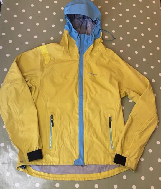 LA SPORTIVA Women’s STORM FIGHTER Goretex JACKET, Size 10, Yellow