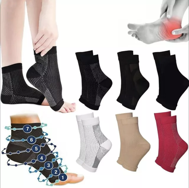 Adults Compression Soothe Socks Ankle Motor Function for Neuropathy Stealth de
