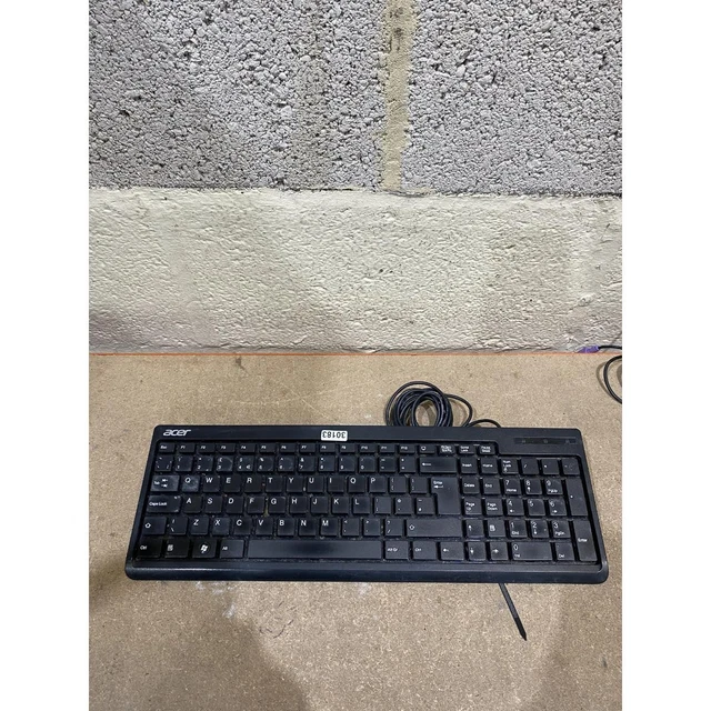 Clavier Acer SK1688 QWERTZ Slovénie - Connectique PS/2 - Format Standard - Ouvert Jamais Utilisé