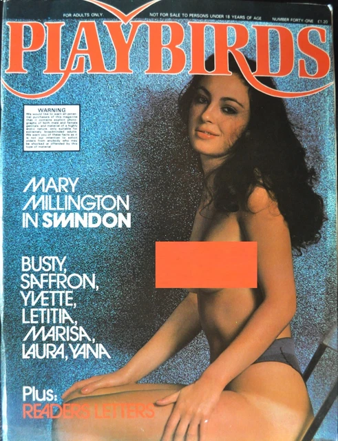 VINTAGE PLAYBIRDS MAGAZINE Art Photography Mary Millington In vintage-playbirds-magazine-art-photography-mary-millington-in