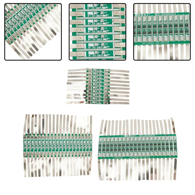 Sicher und praktisch 50 Stck. 3A BMS Schutzplatine für 3 7 V Li-Ionen-Batterien