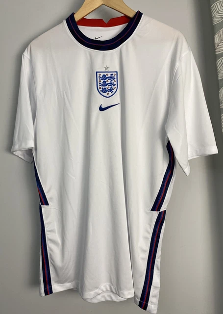 ENGLAND NIKE EURO Home Shirt XXL 2020 2021 Size 2XL 27.49