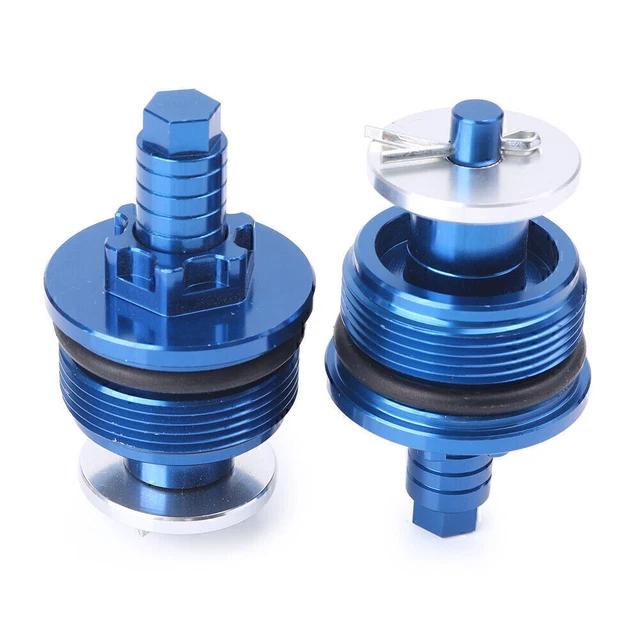 Regolatore precarico viti forcella anteriori per Honda CBR250R BLU