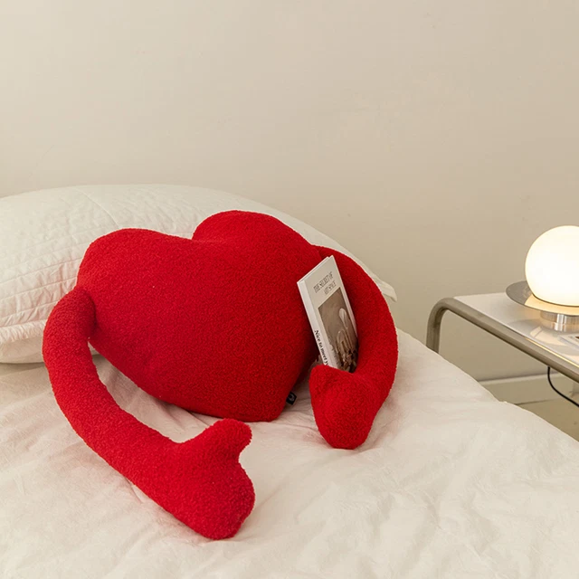 Cuscino da lancio bell'aspetto anti-sbiadimento aggiunta romantico cuscino da seduta