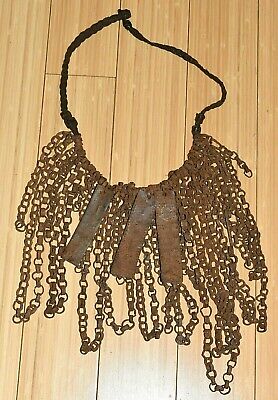 Kapiski Tribe Kirdi Cache Sexe Handmade Iron Chain Apron Skirt Cameroon, Africa 2