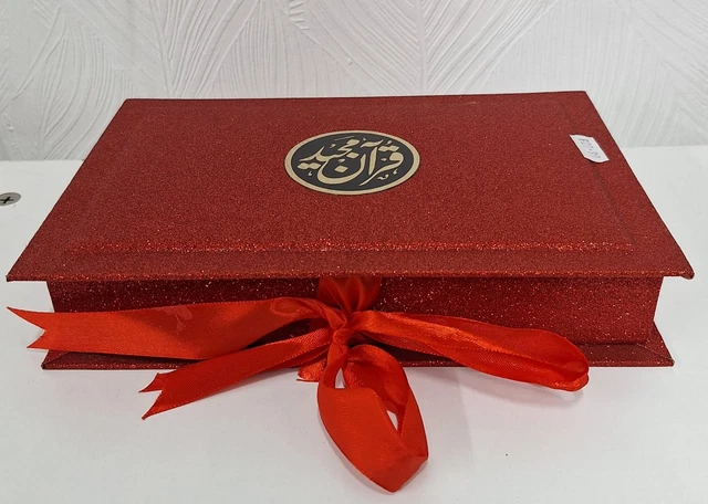 Quran with Cover (Red)