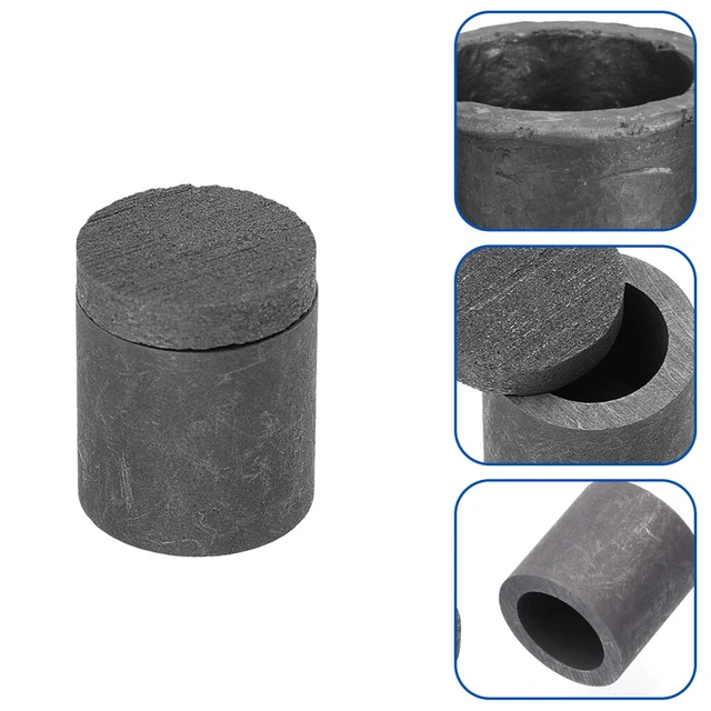 Crogiolo In Grafite Per Fusione Metalli - Capacità 6kg, Per Oro, Argento, Rame E Alluminio - Foto 4