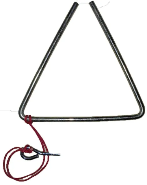Music Metal Triangle Kids Childrens Musical Instrument Percussion with Striker