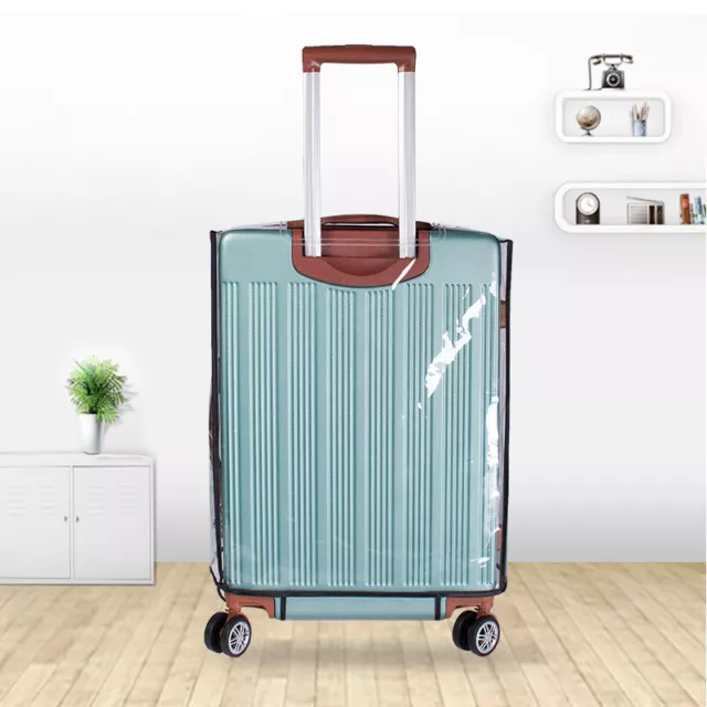 Transparente Elastische Gepäck-Koffer-Schutzhülle Koffer Anti-Staub-Kratzer  ∑