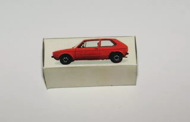 Reprobox Schuco 1:66 VW Golf - Werbebox für Volkswagen