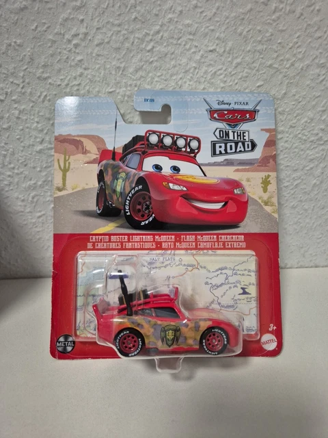 CRYPTID BUSTER LIGHTNING MCQUEEN Mattel Disney Cars 1:55 Die-cast / Neu ...