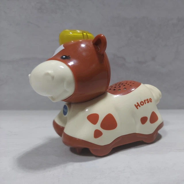 VTECH GO! GO! Smart Wheels Farm Animals Brown White Cow Toy 12.98