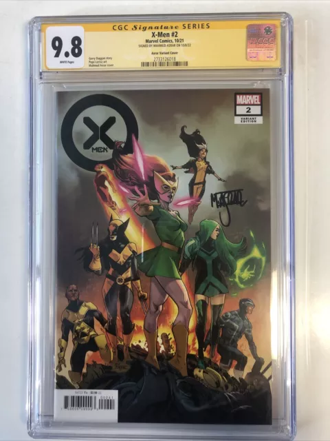 X-Men (2021) #2 (CGC 9.8 SS WP) Signed Mahmud Asrar | Variant Cover