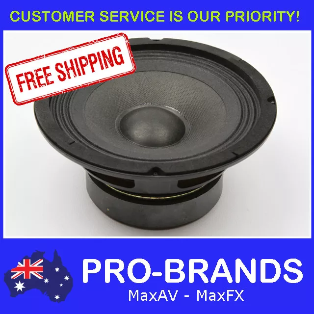 6.5" 30WRMS 8 Ohms PA DJ Speaker Subwoofer Sub Driver 6.5 Inch Quality Woofer