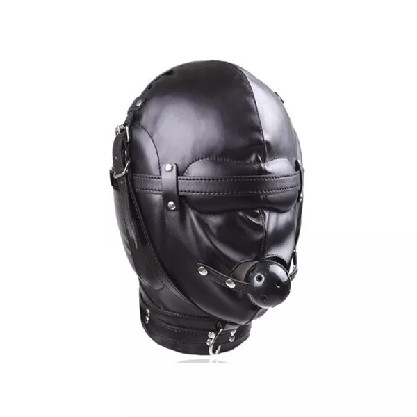 SM FÉTICHE - Masque - Cagoule BDSM - Cagoule Sensory Masked Simili