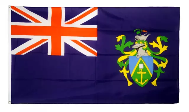 Pitcairn Islands Flag Large 5 x 3 FT - 100% Polyester - Australia Australian
