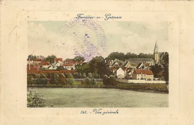 Carte Postale Ferrieres En Gatinais Vue Generale