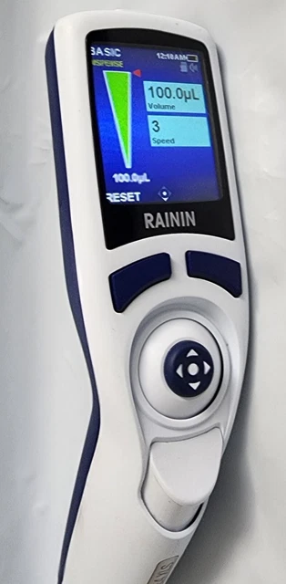 RAININ 10-100μL  E4 XLS electronic single-channel pipette, L1439645U
