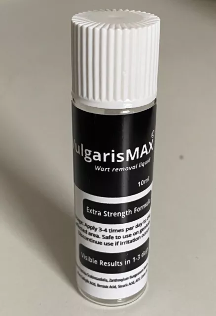 VulgarisMAX Wart & Genital Wart Remover, Guaranteed cream to work or Money Back