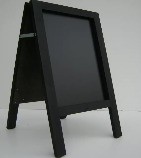 PAVEMENT BOARD -A BOARD - BLACKBOARD - 80cm x 40cm - 5KGS - BLACK