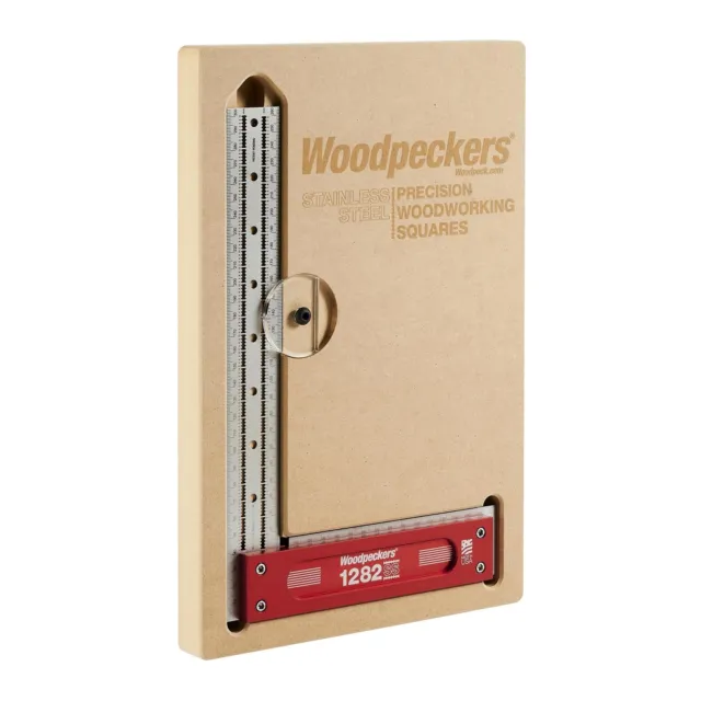 Woodpeckers Stainless Steel Square 300mm - Model 1282